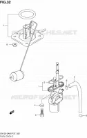 FUEL COCK for Suzuki EN 125 2006