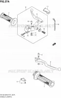 GRIPS & LEVERS (MODEL K7/K8) for Suzuki EN 125 2006