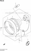 HEAD LAMP for Suzuki EN 125 2006