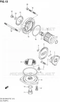 OIL PUMP for Suzuki EN 125 2006