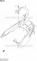 REAR COWLING (MODELE K5) for Suzuki EN 125 2006