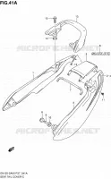 REAR COWLING (MODELE K6) for Suzuki EN 125 2006