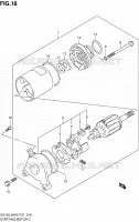 STARTER MOTOR (DENSO) for Suzuki EN 125 2006