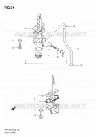 FUEL COCK for Suzuki GN 125 1998