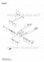 SWINGARM for Suzuki GN 125 1998