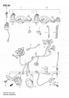 WIRING HARNESS (MODELE V/W/X/Y/K1) for Suzuki GN 125 1998