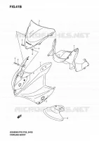 FAIRING (GS500FK5) for Suzuki GS-E 500 2005