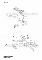 HANDGRIPS   LEVERS  for Suzuki GS-E 500 2005