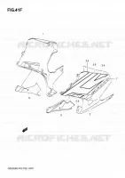 LOWER COWLING  (GS500FK5) for Suzuki GS-E 500 2005