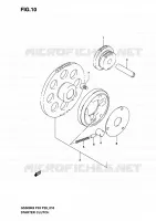 STARTER MOTOR CLUTCH for Suzuki GS-E 500 2005
