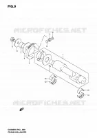 BALANCE SHAFT for Suzuki GS-E 500 2006