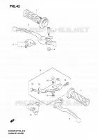 HANDGRIPS   LEVERS  for Suzuki GS-E 500 2006