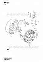 ALTERNATOR for Suzuki GS-F 500 2005