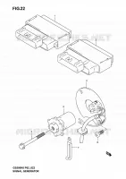 ALTERNATOR for Suzuki GS-F 500 2005
