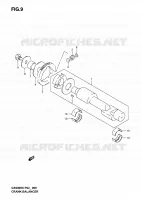 BALANCE SHAFT for Suzuki GS-F 500 2005