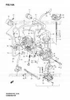 CARBURETOR (MODELE K4/K5/K6) for Suzuki GS-F 500 2005