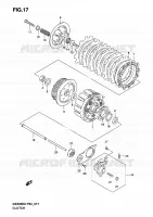 CLUTCH for Suzuki GS-F 500 2005