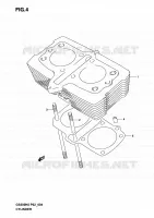 CYLINDER for Suzuki GS-F 500 2005