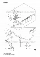 CLUTCH MASTER CYLINDER (SEE NOTE) for Suzuki BANDIT 1250 2007
