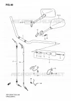 HANDELBAR (MODEL K7/K8/K9) for Suzuki BANDIT 1250 2007