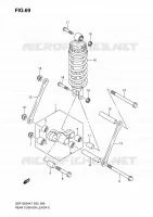 SHOCK ABSORBER LINKAGE for Suzuki BANDIT 1250 2007