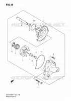 WATER PUMP for Suzuki BANDIT 1250 2007