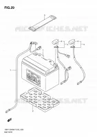 BATTERY for Suzuki BANDIT 1250 2009