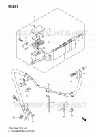 CLUTCH MASTER CYLINDER (SEE NOTE) for Suzuki BANDIT 1250 2009