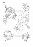 CRACKCASE COVER (MODEL K7/K8/K9) for Suzuki BANDIT 1250 2009