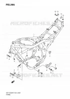 FRAME (MODEL K9) for Suzuki BANDIT 1250 2009