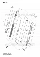 FRONT FORK for Suzuki BANDIT 1250 2009