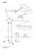 HANDELBAR (MODEL K7/K8/K9) for Suzuki BANDIT 1250 2009