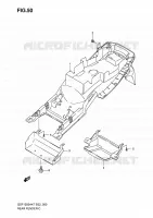 REAR FEDNER for Suzuki BANDIT 1250 2009