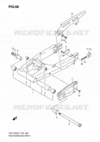 SWINGARM for Suzuki BANDIT 1250 2009