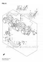 THROTTLE BODY for Suzuki BANDIT 1250 2009