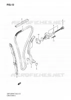 TIMING for Suzuki BANDIT 1250 2009