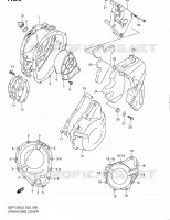 CRACKCASE COVER for Suzuki BANDIT 1250 2011