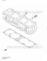 CYLINDER for Suzuki BANDIT 1250 2011