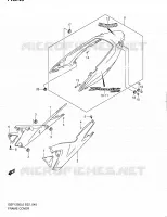 FAIRING for Suzuki BANDIT 1250 2011