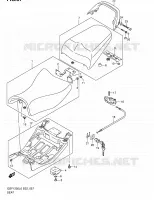 SEAT for Suzuki BANDIT 1250 2011