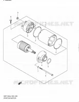 STARTER MOTOR for Suzuki BANDIT 1250 2011