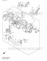 THROTTLE BODY for Suzuki BANDIT 1250 2011