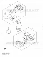 TJRN SIGNAL LAMP (E24) for Suzuki BANDIT 1250 2011