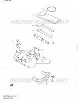 TOOL BOX for Suzuki BANDIT 1250 2011