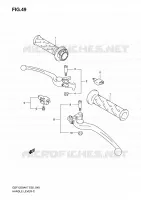HANDGRIPS   LEVERS  for Suzuki BANDIT 1250 2007