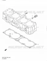 CYLINDER for Suzuki BANDIT 1250 2010