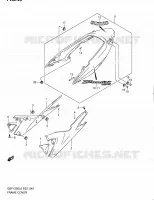FAIRING for Suzuki BANDIT 1250 2010