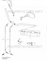 HANDELBAR for Suzuki BANDIT 1250 2010