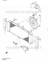RADIATOR for Suzuki BANDIT 1250 2010