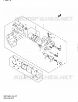 REAR CALIPER (GSF1250L0) for Suzuki BANDIT 1250 2010